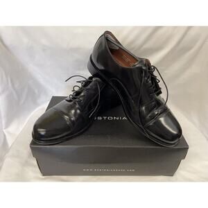 Bostonian Men’s Shoes, Size10W, Black, Akron, Leather Upper & Lining, Pre-loved